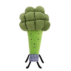 Universal Oreiller polyvalent plante brocoli peluche poupée douce (55 cm)