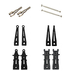 12 pcs 1/10 échelle RC voiture bras entraînement coupe arbre d'entraînement pour camion voiture pour XINLEHONG 9125 Pièces de rechange de voiture RC