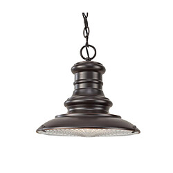 Elstead Lighting Lampe sur pied extérieur Redding Bronze Restauration