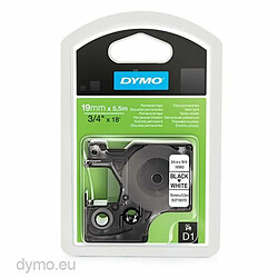 Ruban Matriciel Original Dymo S0718070 Noir/Blanc