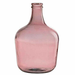 Paris Prix Vase Design en Verre Bouteille Déco 42cm Rose 