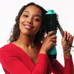 Acheter Seche Cheveux REVLON Teal Blue Brosse séchante et coiffante - Technologie ionique - 2 vitesses - Bleu