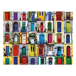 RedMiter Puzzle 2000 pièces porte pour enfants et adultes - Multicolore 