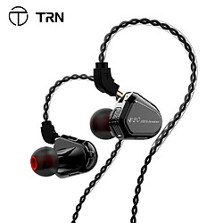 GUPBOO TRN V20 DD BA écouteurs intra-auriculaires hybrides Hi-Fi DJ course sport écouteurs intra-auriculaires câble 2 broches TRN V80/V30/BT20S/BT3S 