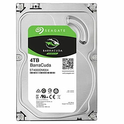 Seagate Technology Disque dur Seagate ST4000DM004 4 TB 3.5" 5400 rpm SATA III 3,5" 4 TB 4 TB SSD