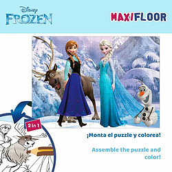 Avis Puzzle Enfant Frozen Double face 108 Pièces 70 x 1,5 x 50 cm (6 Unités)