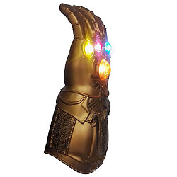 Avis Universal Thanos Led Glove Infinity Gauntlet Action Figure Cosplay Avengers(Jaune)