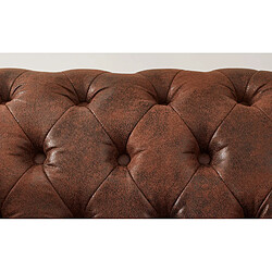 Acheter Lisa Design Winston - Canapé 3 places Chesterfield - style industriel