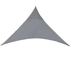 Voile d'Ombrage Patras Triangulaire Gris Foncé 300 x 300 x 300 cm [en.casa]