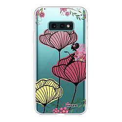 Coque Samsung Galaxy S10e 360 intégrale transparente Coquelicot couleur Ecriture Tendance Design Evetane. 