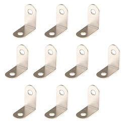 10pcs attaches d'angle en acier epaissi angle droit 30x30x16mm