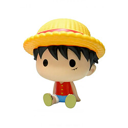 Plastoy One Piece - Tirelire Chibi Luffy 15 cm 