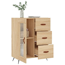 Acheter Maison Chic Buffet,Meuble de Rangement,commode pour salon,Cuisine chêne sonoma 69,5x34x90 cm bois d'ingénierie -MN93666