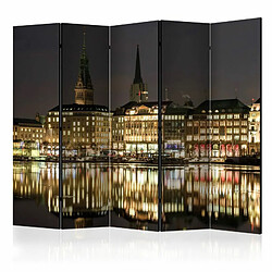 Paris Prix Paravent 5 Volets Night in Hamburg 172x225cm