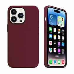 Riffi Coque Riff Thin & Soft en silicone avec intérieur en fibre douce pour Apple iPhone 14 Pro Violet