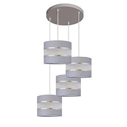 Lumière Spot Clusters Gris, Argent 35cm