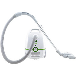 Hkoenig aspirateur avec sac de 3L silencieux vert blanc