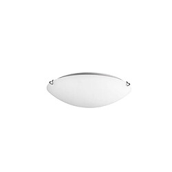 NOVA LUCE Plafonnier ANCO Blanc & Chrome LED E27 2x12 W 