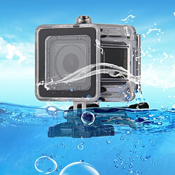 Wewoo Pour GoPro HERO5 Session / HERO4 Session / HERO Session 30m Sous-Marine Boîtier étanche de plongée de protection avec Boucle de base de et vis 