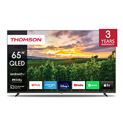 Thomson 65” (165 cm) QLED 4K UHD Smart Android TV Thomson 65” (165 cm) QLED 4K UHD Smart Android TV – 65QA2S13