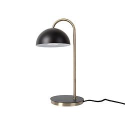 LEITMOTIV Lampe à poser design dome Decova - H. 36 cm - Noir