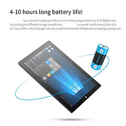 Acheter Yonis Tablette Windows 11.6 Pouces Quad Core 8GB RAM 128GB+512GB SSD Wifi Bluetooth