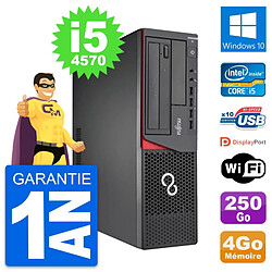 PC Fujitsu Esprimo E720 DT Intel i5-4570 RAM 4Go Disque 250Go Windows 10 Wifi - Occasion