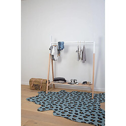 CHILDHOME Tapis pour enfants 145x160 cm Bleu léopard