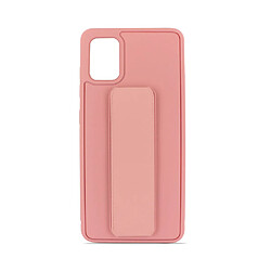 MOOOV Coque semi-rigide magnétique avec support pour Samsung A51 - rose 