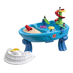 Step2 Fiesta Cruise Table de jeu Sable et Eau | Avec Kit d'Accessoires de 10 Pièces | Table de Jeu Enfant à Eau pour le jardin 