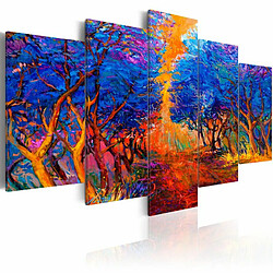 Paris Prix Tableau Imprimé Blue Valley 100 x 200 cm 