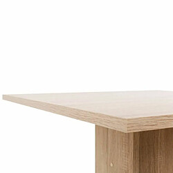 Acheter Mes Table bistrot 80x80x75 cm décor chêne