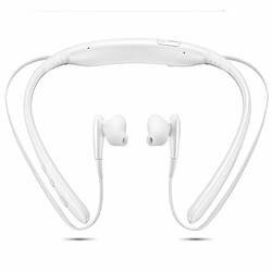 Casque Intra-Auriculaire 5.0 Longue Veille Sports Bluetooth-Compatible Casque Avec Hd Mic Blanc 