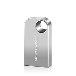 Wewoo Clé USB MicroDrive 8 Go USB 2.0 Mini disque semi-circulaire en métal U 