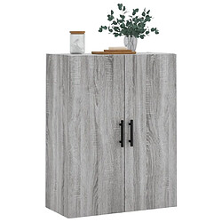 Acheter Maison Chic Armoire murale,Meuble de Rangement pour salon,cuisine sonoma gris 69,5x34x90 cm -MN25948