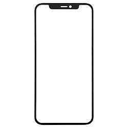 Wewoo Écran avant lentille en verre pour iPhone 11 Pro noir