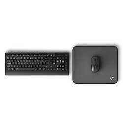 clavier et souris Energy Sistem Office Wireless Set 3 Silent Espagnol Qwerty Noir Membrane