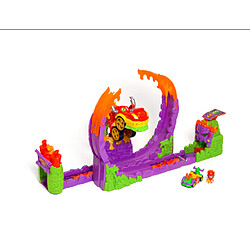 Magic Box Int. Ensemble T-Racers Dragon Loop Action Figure Tiki Twist Lanceur 