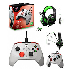 NC Casque PC Gamer PRO H3 SPIRIT OF GAMER XBOX ONE/S/X/PC + Manette XBOX ONE-S-X-PC Filaire WHRADIAL WHITE Officielle