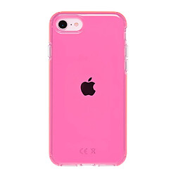 QDOS Coque pour iPhone SE / 8 / 7 / 6S/ 6 NEON avec Bumper Rose 