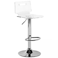 Acheter Beliani Tabouret de bar Set de 2 Transparent MALTA