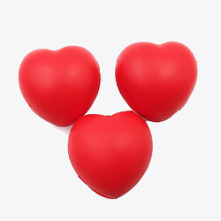 12pcs Balles Anti-stress Pressage Coeur Design Balles Cadeaux pour Enfants