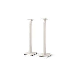 KEF S1 Blanc pour LSX2 Wireless - Pieds pour Enceinte KEF LSX 2 et KEF LSX (la paire) 