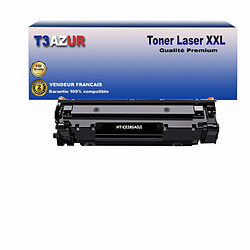 T3AZUR - Toner compatible avec Canon 728/ 725/ 726 pour Canon LBP-6030W, LBP-6200D, LBP-6230DW Noir - 2 000p 