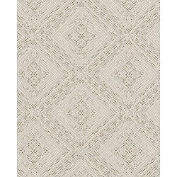 Noordwand Papier peint Topchic Tone On Tone Diamonds Beige métallisé