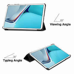 Acheter iLike Étui à trois volets en cuir écologique avec support pour Samsung Tab S9 11'' X710 / X716B / X718U (2023) Bleu ciel