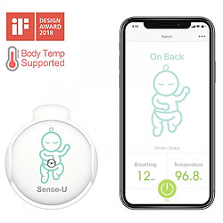 Monbaby Sense-U, le bouton connecté qui surveille votre bébé