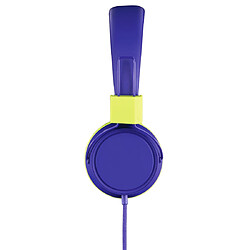 Thomson Casque pour enfants HED8100B, supra-aural, avec câble, vol. limité, bleu