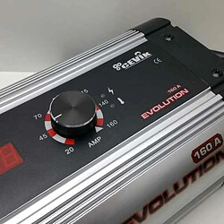 CEVIK CE-EVOLUTION20X - Soldador inverter 160 A. Electrodos de 1,6 a 4,00 mm. Con accesorios. Válido para Generador.