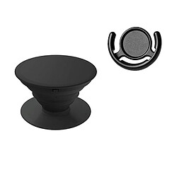 PHONECARE Kit PopSocket + 1 Support - Noir 